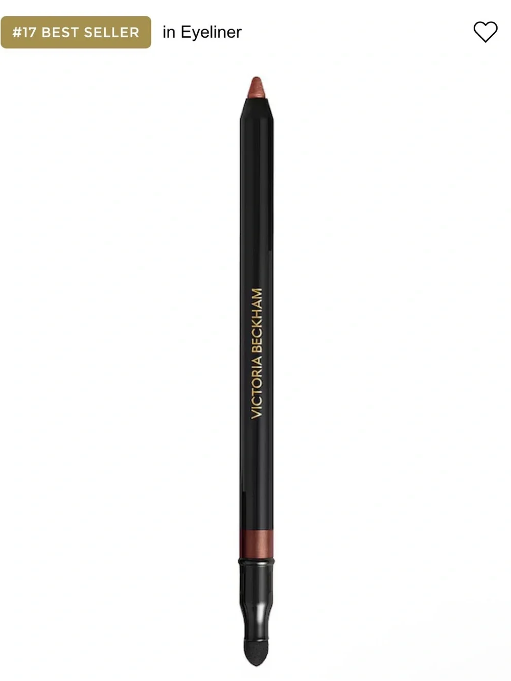 Victoria Beckham Satin Kajal Liner NIB Copper Color Best Seller